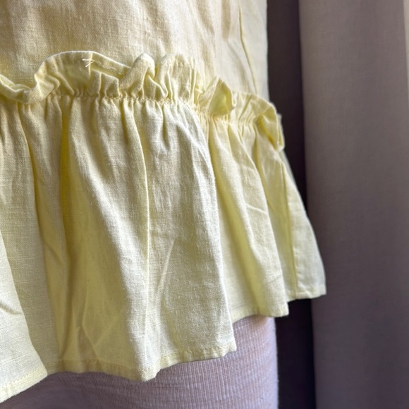 Loft Yellow Sleeveless Top - Picture 2 of 3